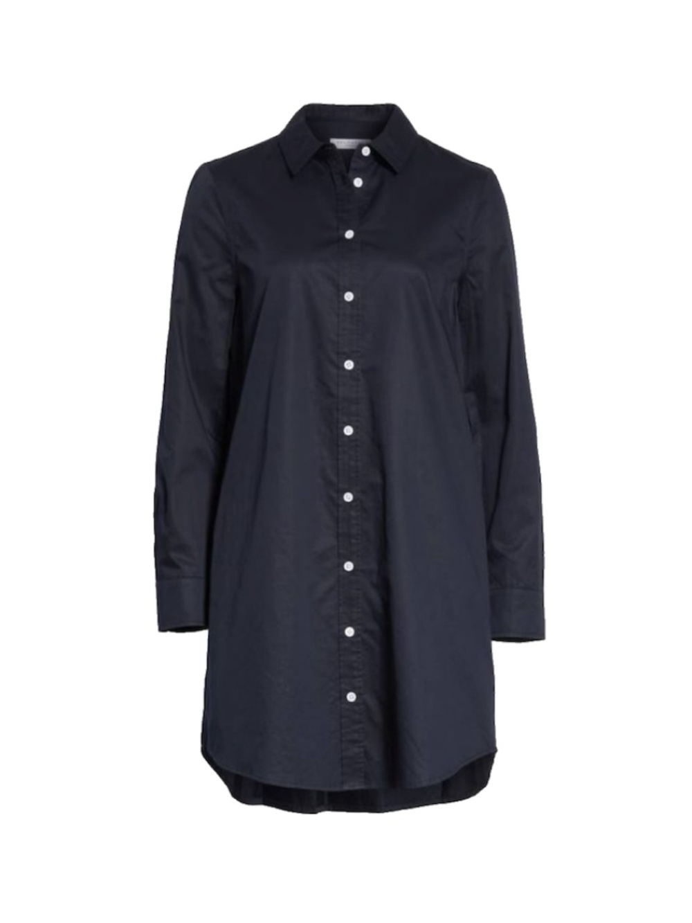 Equipment Cotton Shirt Dress - Navy Blue (NWOT)